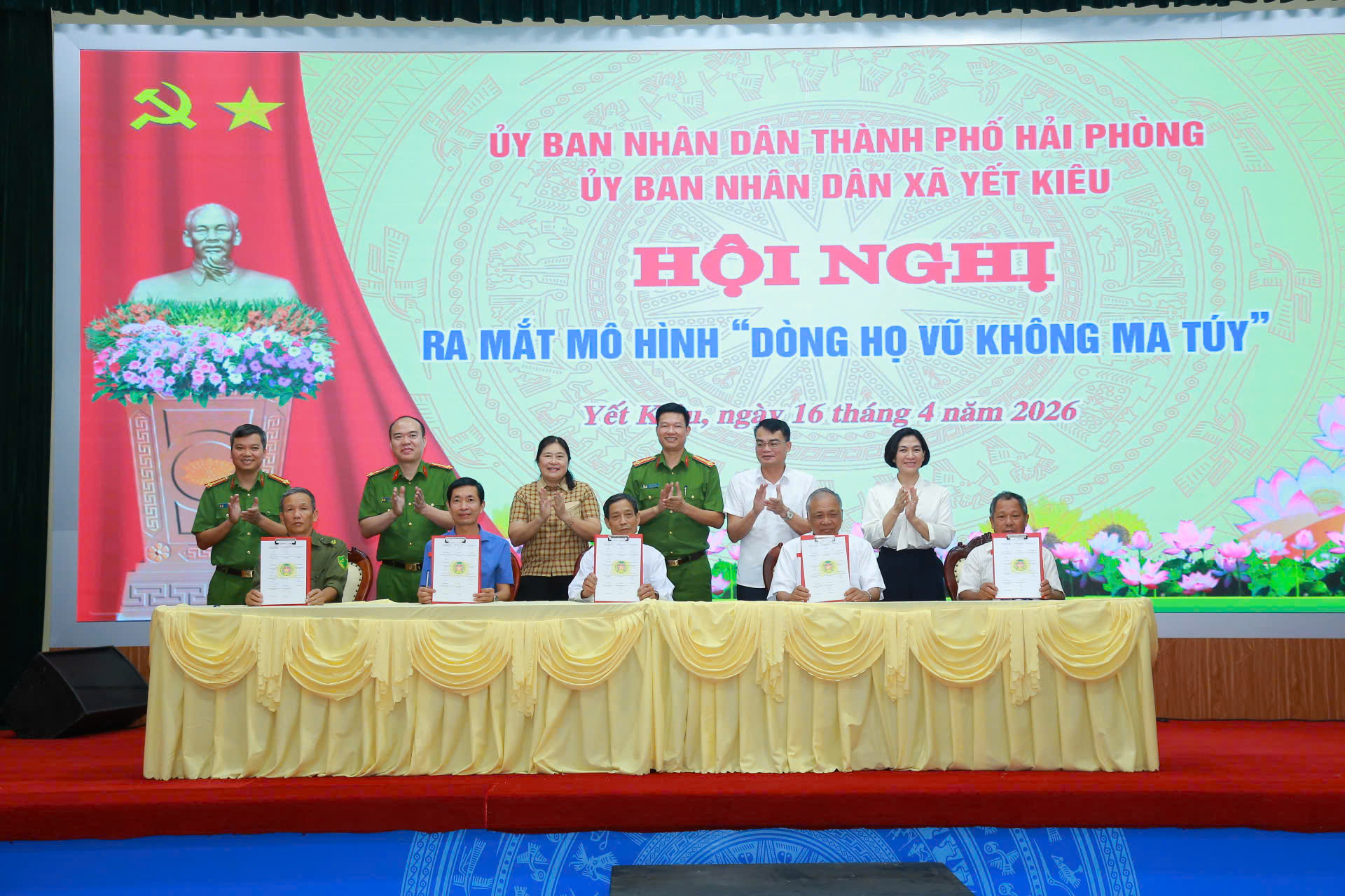 Ra mắt mô hình “Dòng họ Vũ không ma túy” - Chung tay xây dựng cộng đồng an toàn, lành mạnh